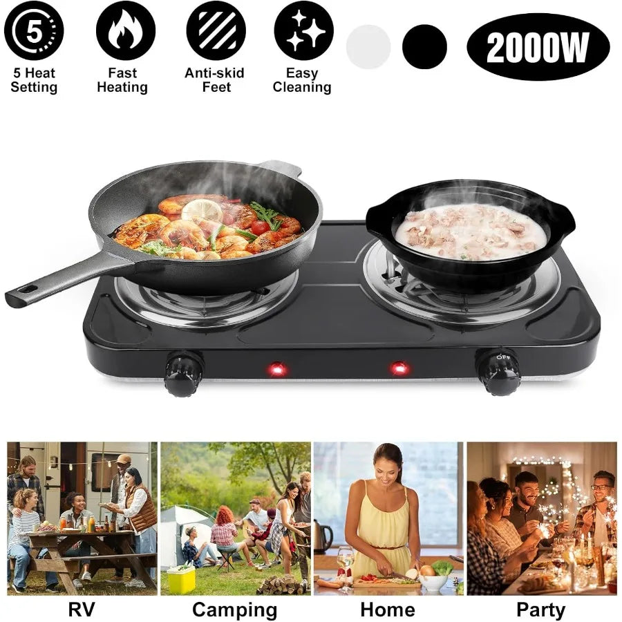 2000W Electric Hot Plate Portable