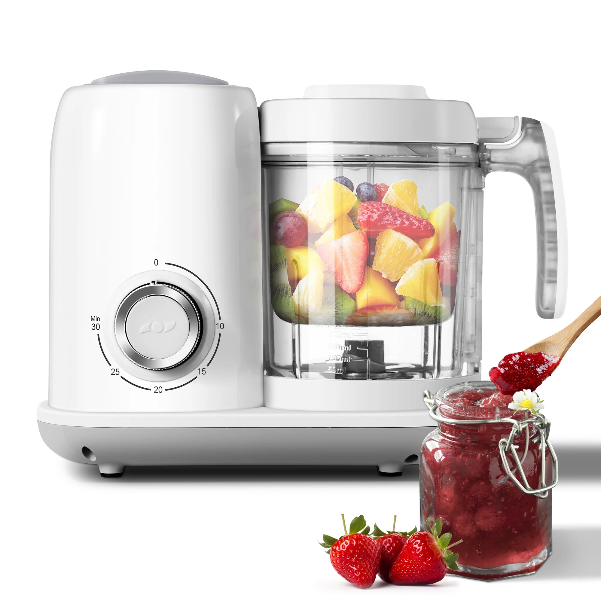 Baby Food Maker, 4 in 1 Baby Food Processor/Steamer