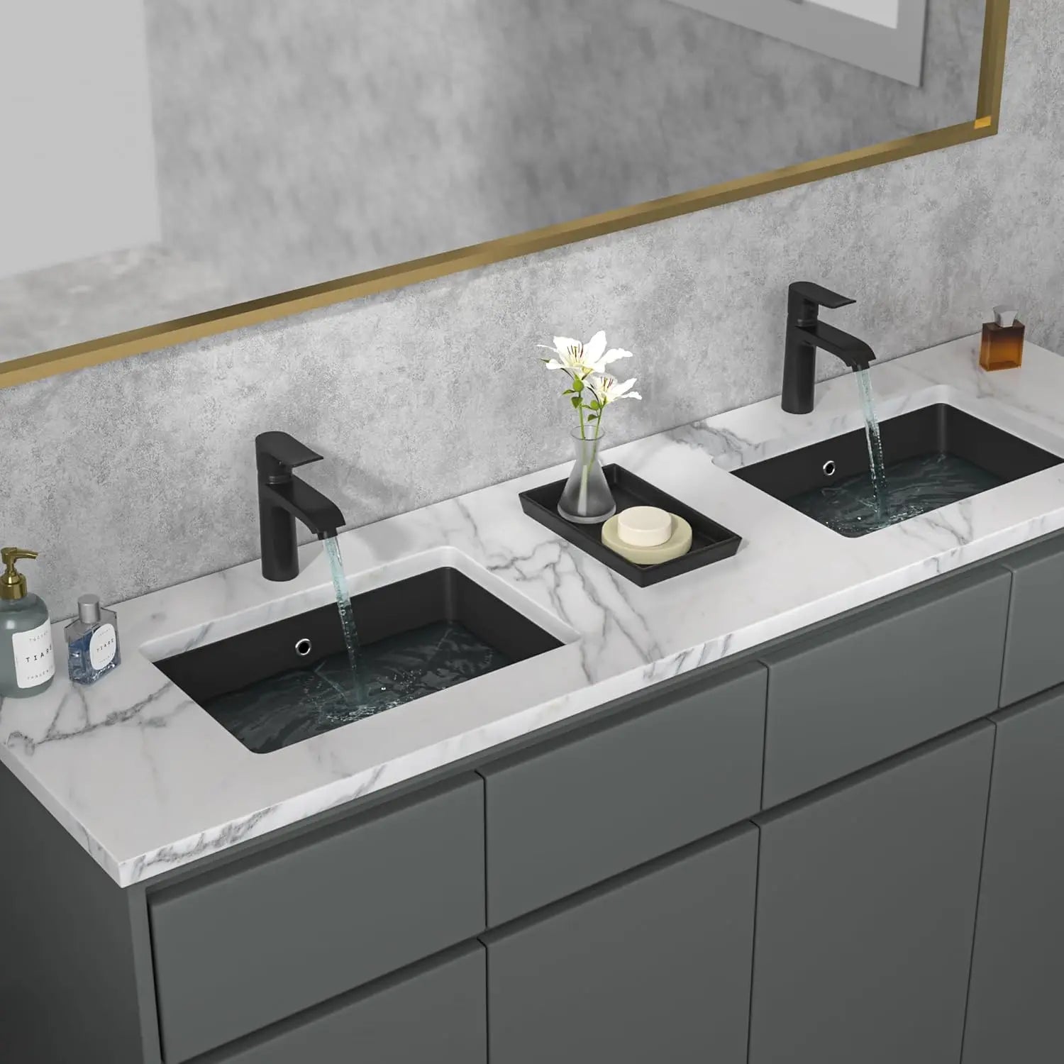 Modern Ceramic Undermount Sink 21x15