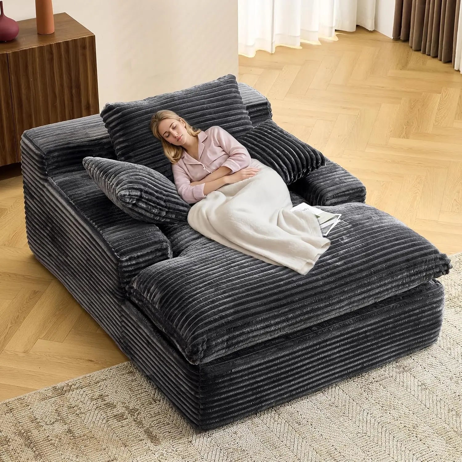 67 Inch Chaise Lounge Chair