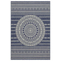 5'3"x7'3" Sunshine Blue Indoor/Outdoor