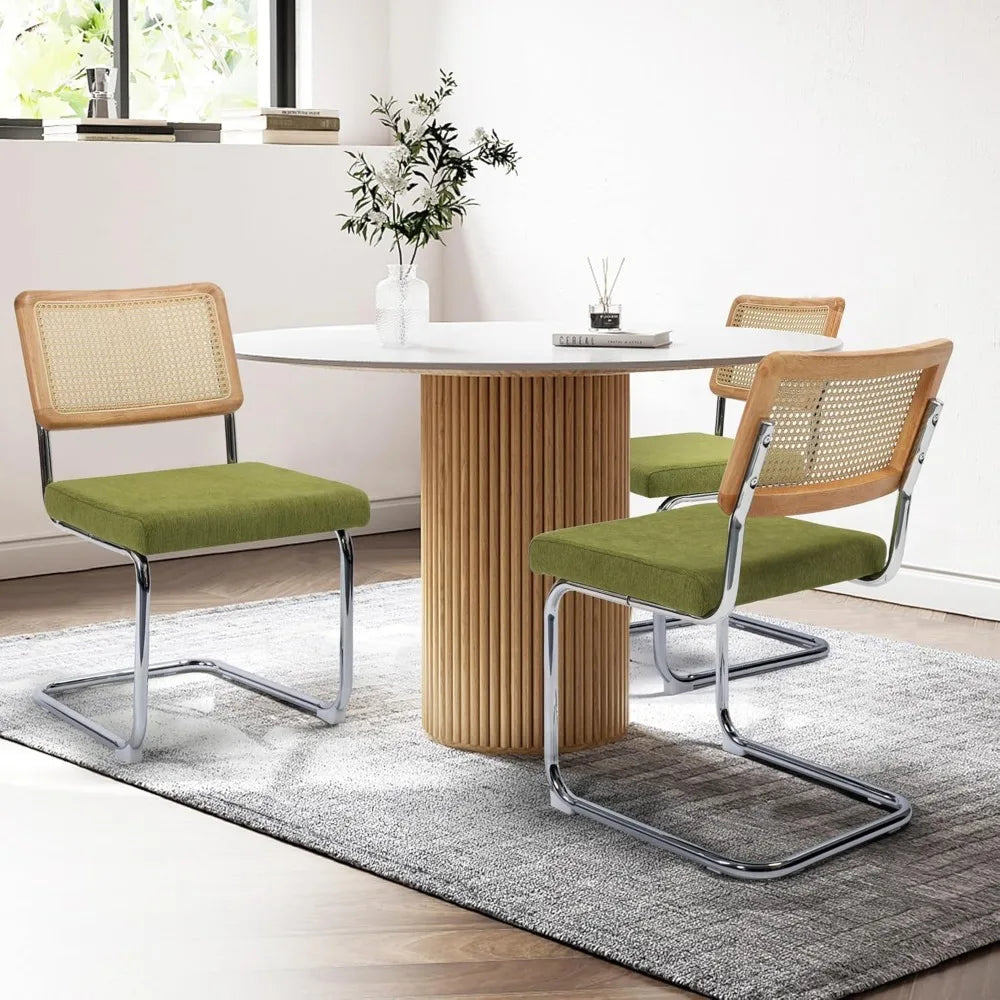 4 Modern Cesca Cane Handwoven Rattan
