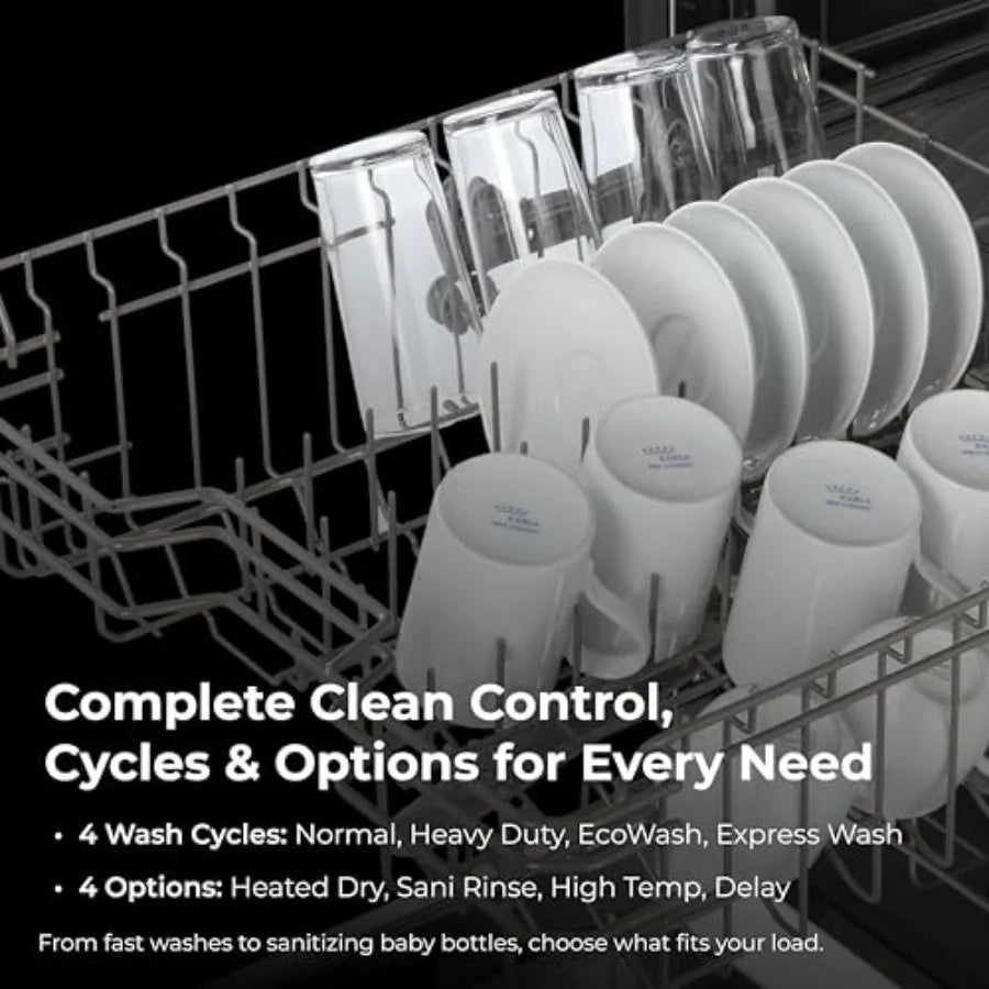 24 Premium Hybrid Tub Dishwasher - UltraWash