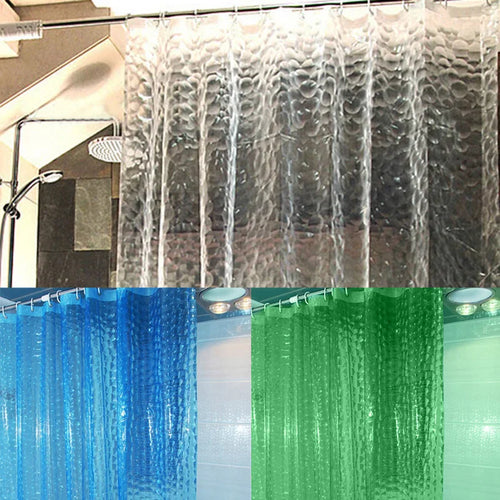 1.8x1.8m Shower Curtain Mold-proof Waterproof