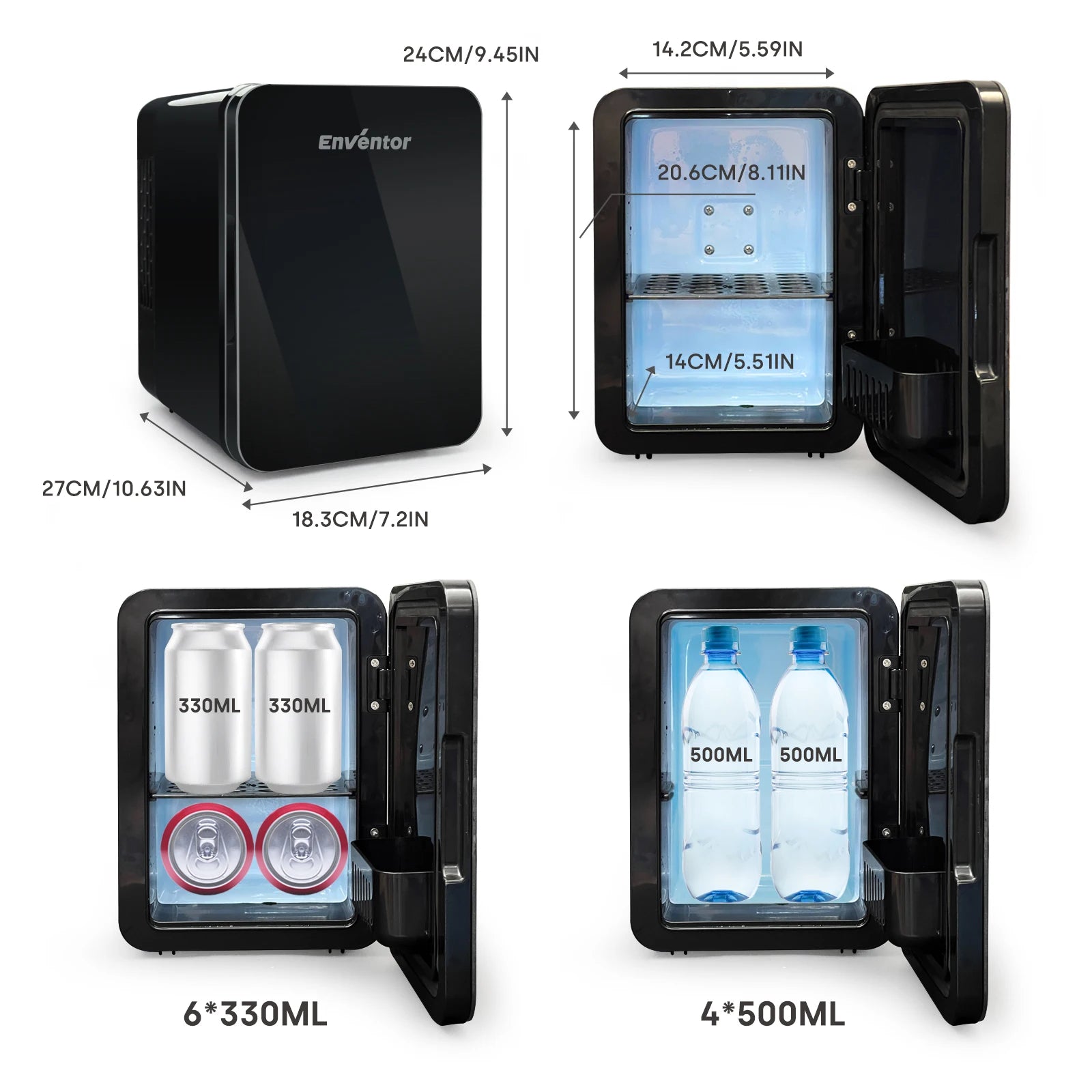 4L Mini Refrigerator Portable Car Skincare