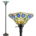 70" Tiffany Torchiere Lamp