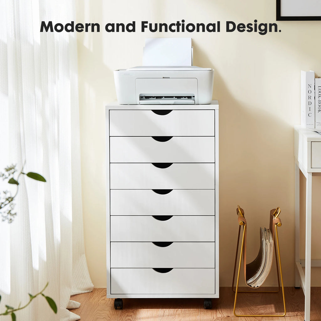 7 Drawer Storge Chest With Wheels