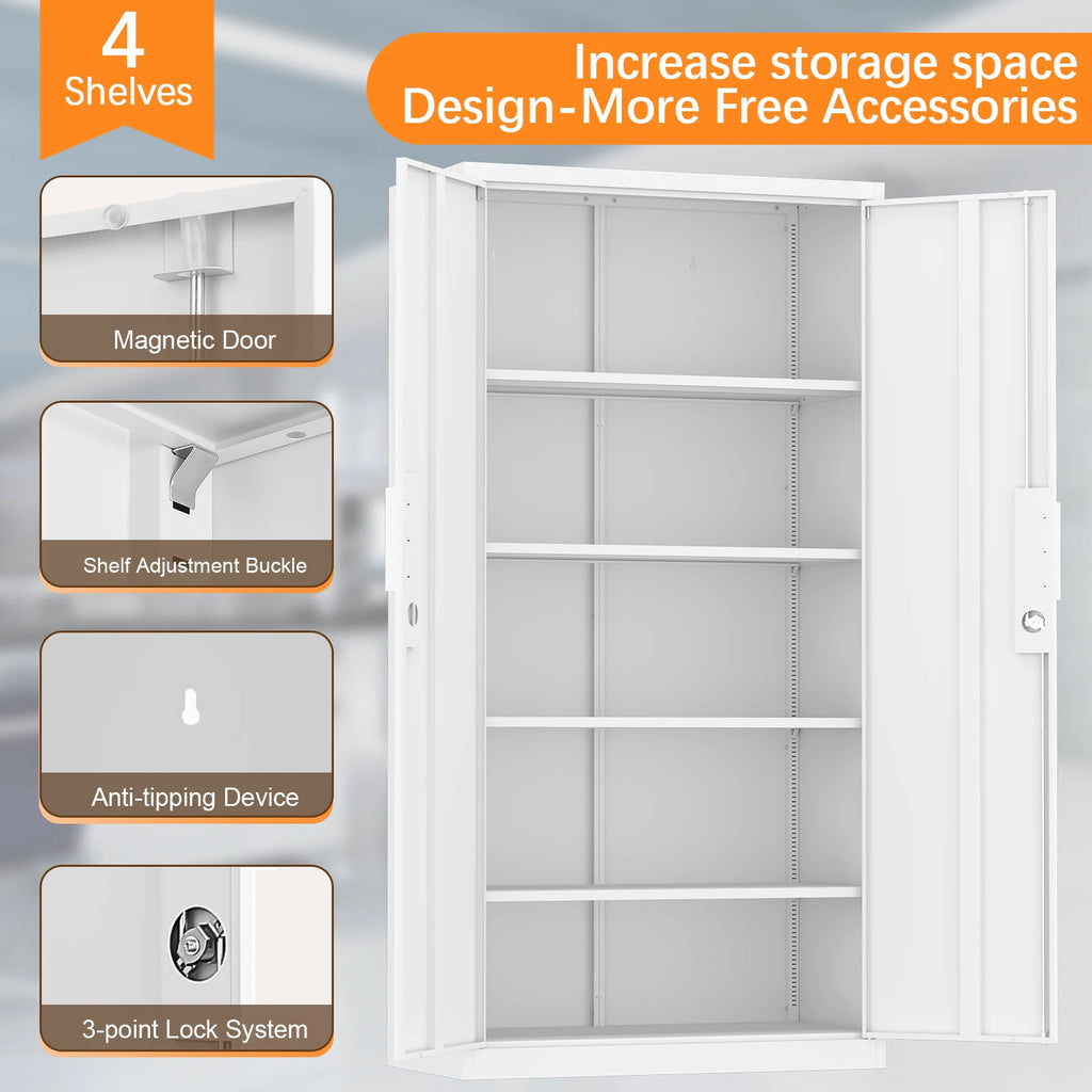 Metal File Cabinet for Garage Storage