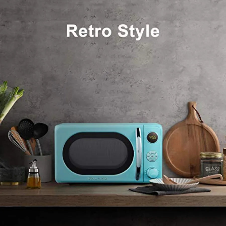 Retro Microwave, LED Lighting, Bebop Color