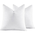 2 Down Feather Throw Pillows
