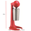 Red Milkshake Maker, 110V, 23000rpm, 100W Blender