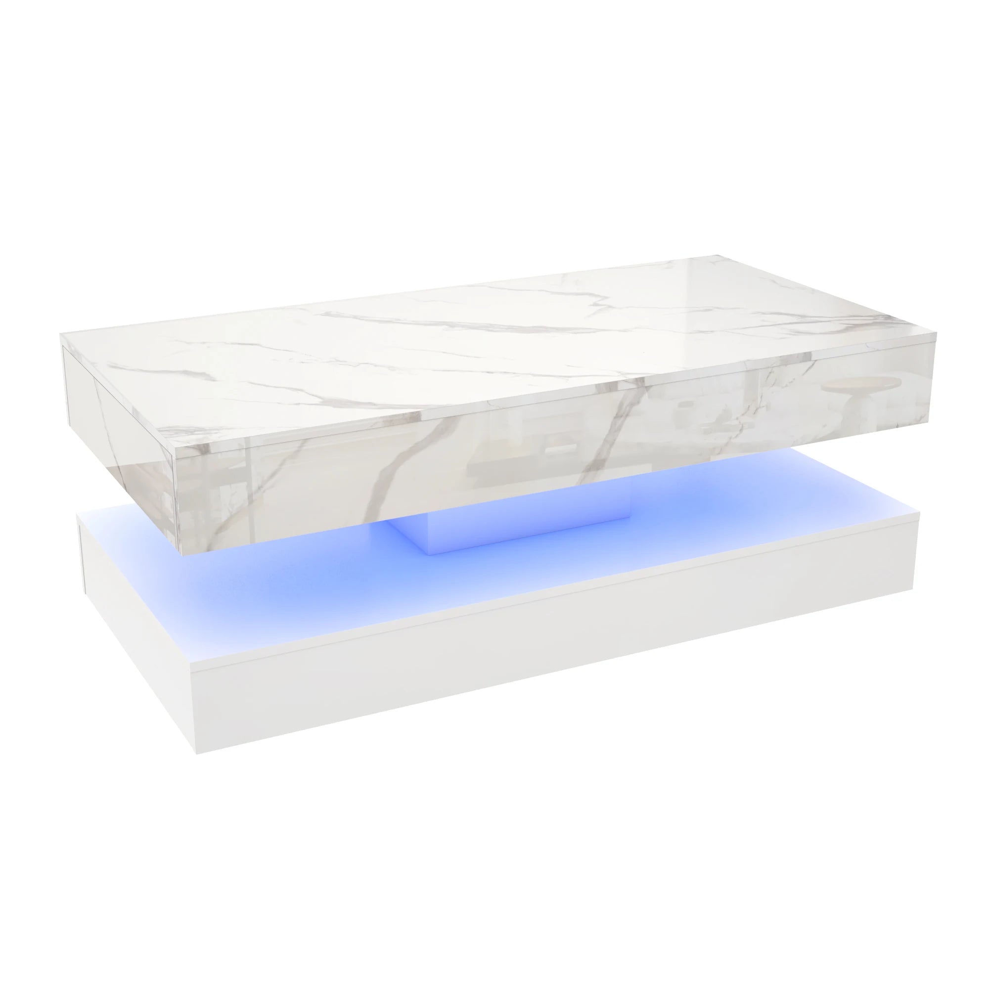 Modern Coffee Table with LED lights