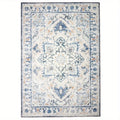 5x7 Vintage Boho Floral Washable