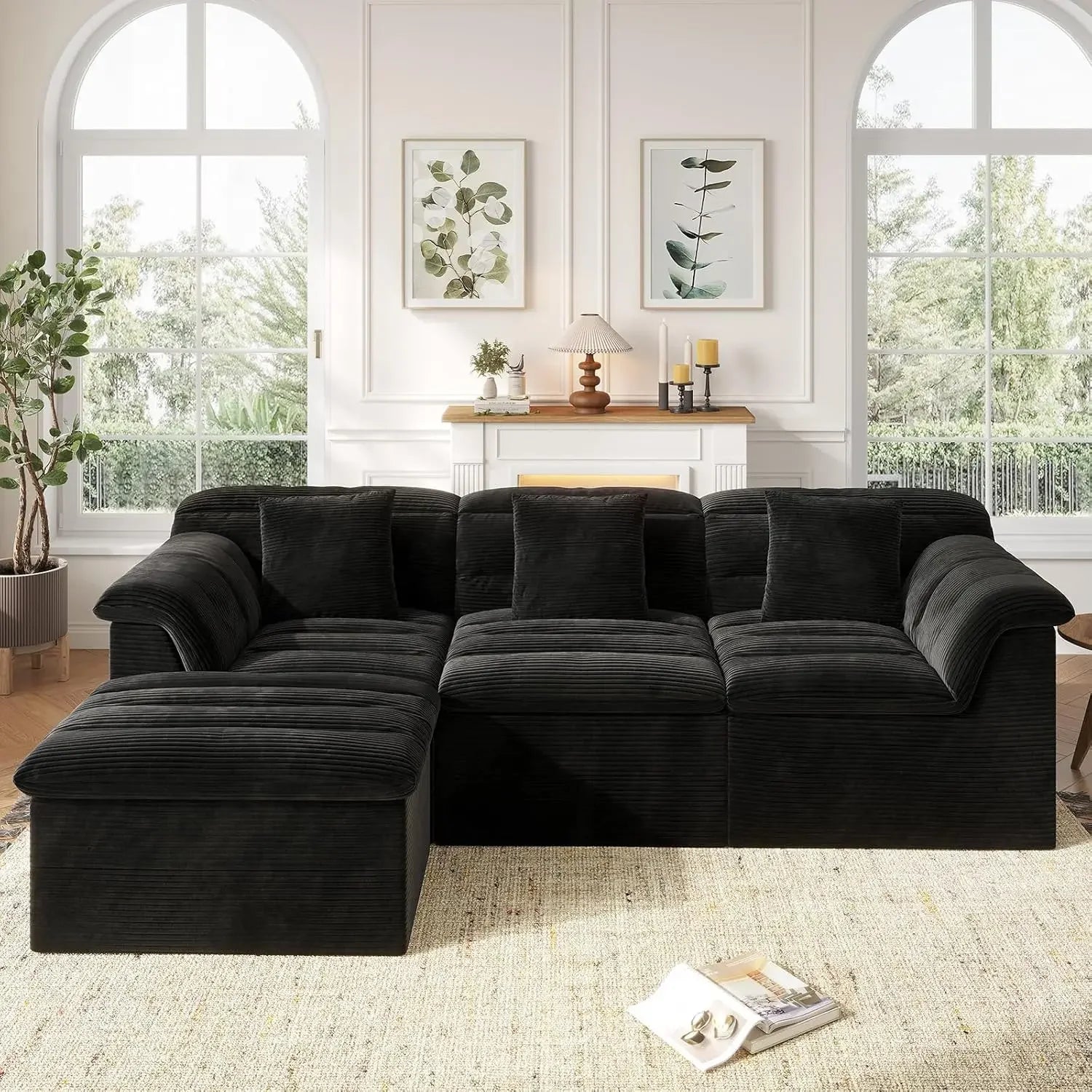 112" Modular Cloud Sectional