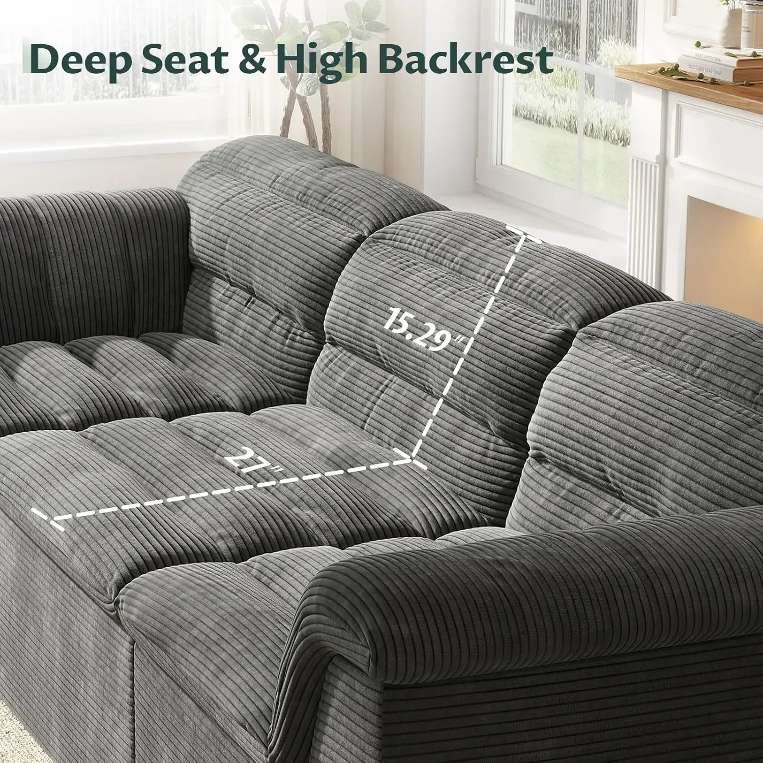112" Modular Cloud Sectional