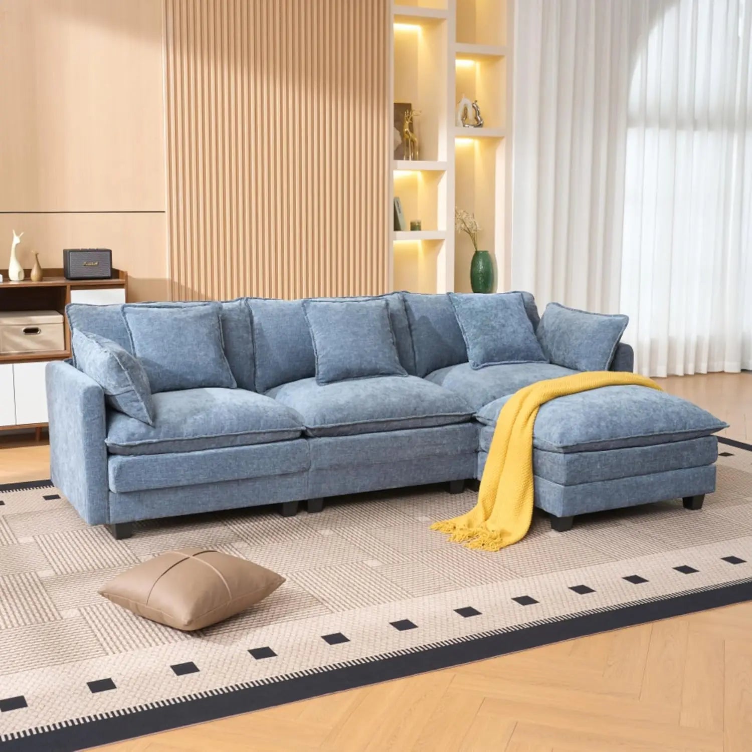3 Seat Modular Sectional Sofa