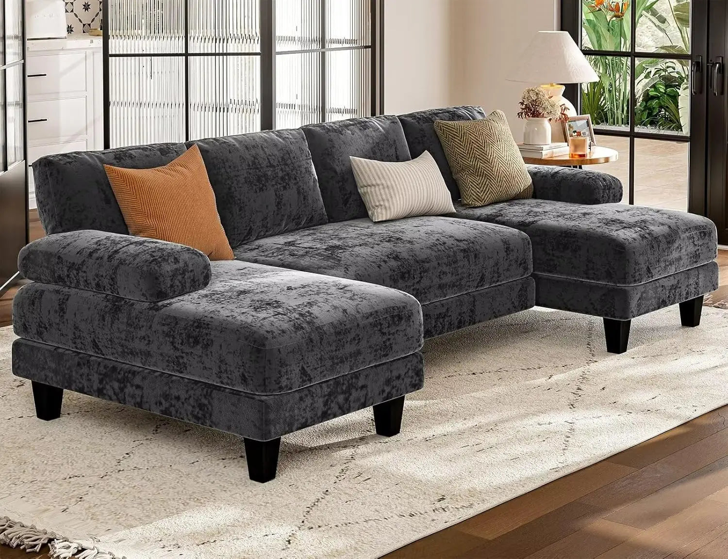 111" U Shaped Sectional