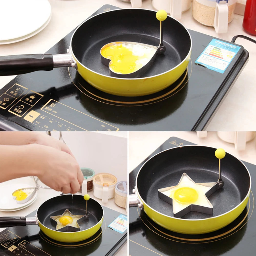 5Pcs Stainless Egg/Pancake Ring Molds