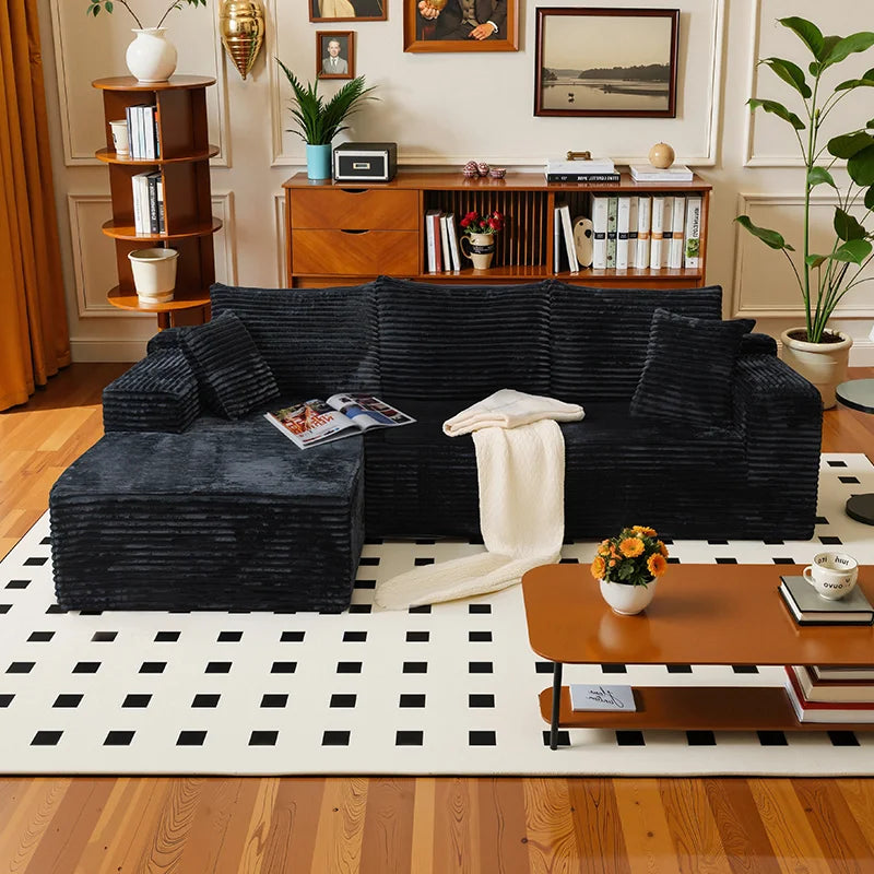 105Inch L-Shaped Living Room Sofa