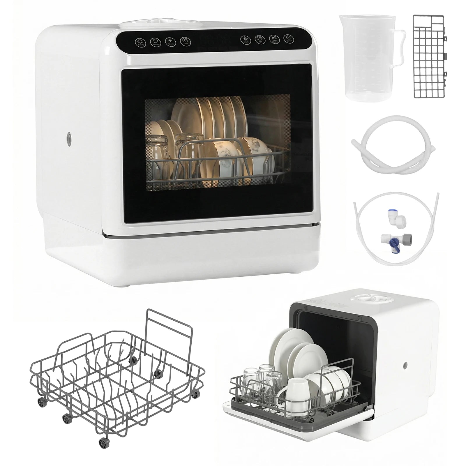 Countertop Dishwasher No Hookup Needed Portable