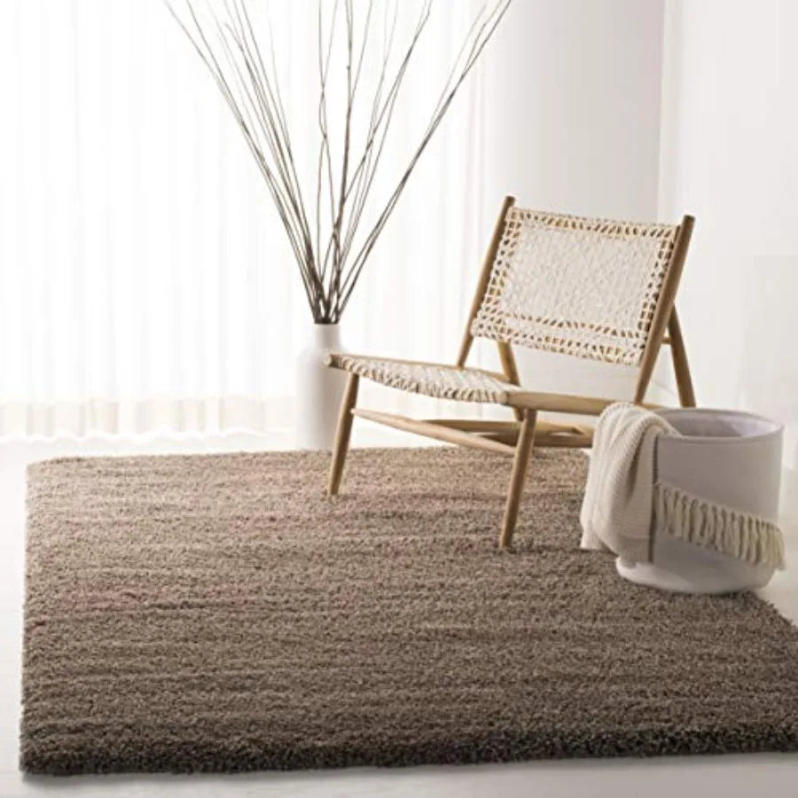 4x6 Shag Taupe Thick