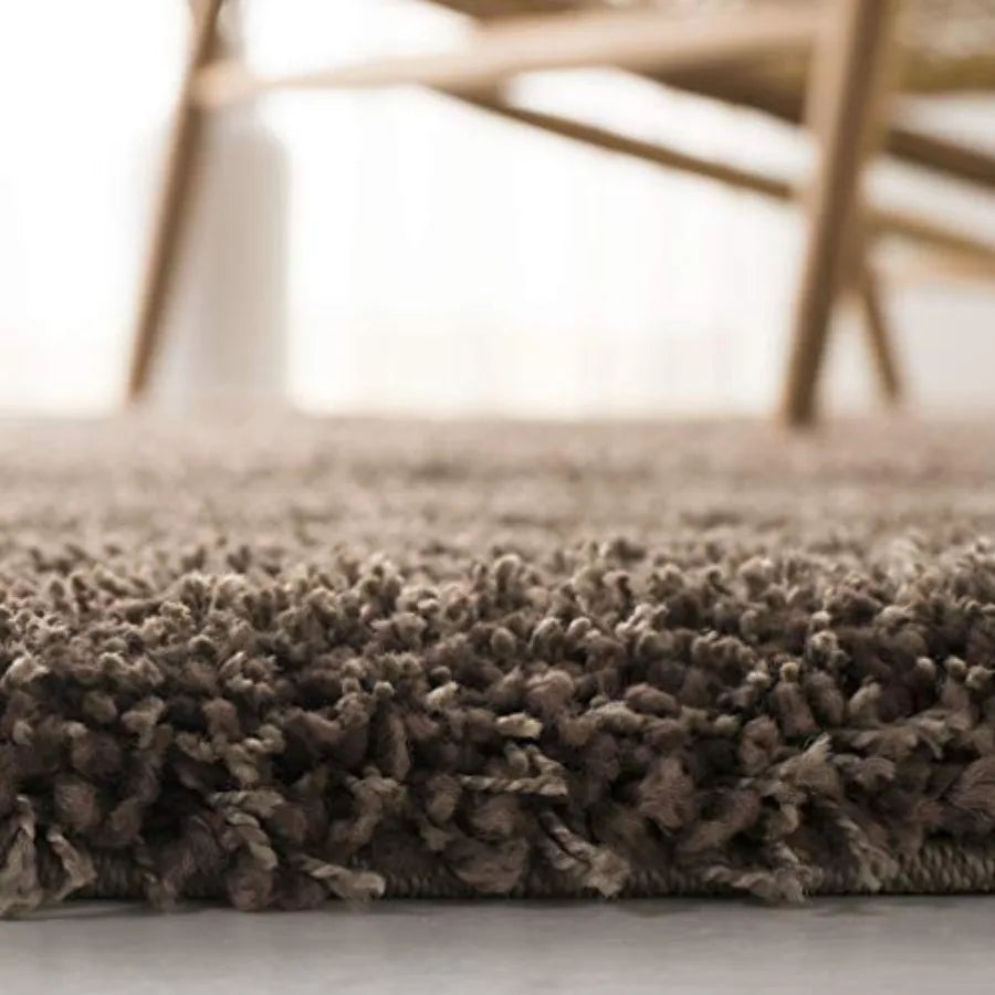 4x6 Shag Taupe Thick