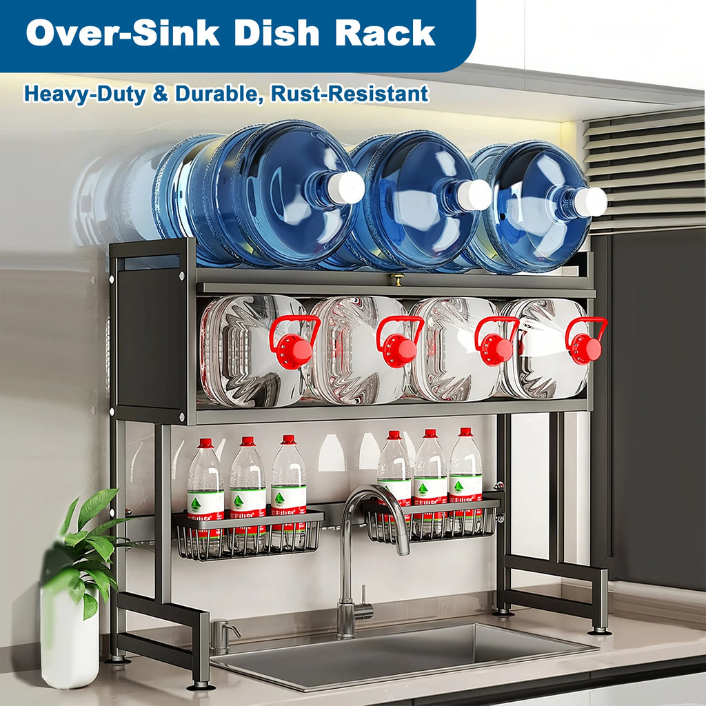 Dish Rack for Kitchen Sink, Space Saving