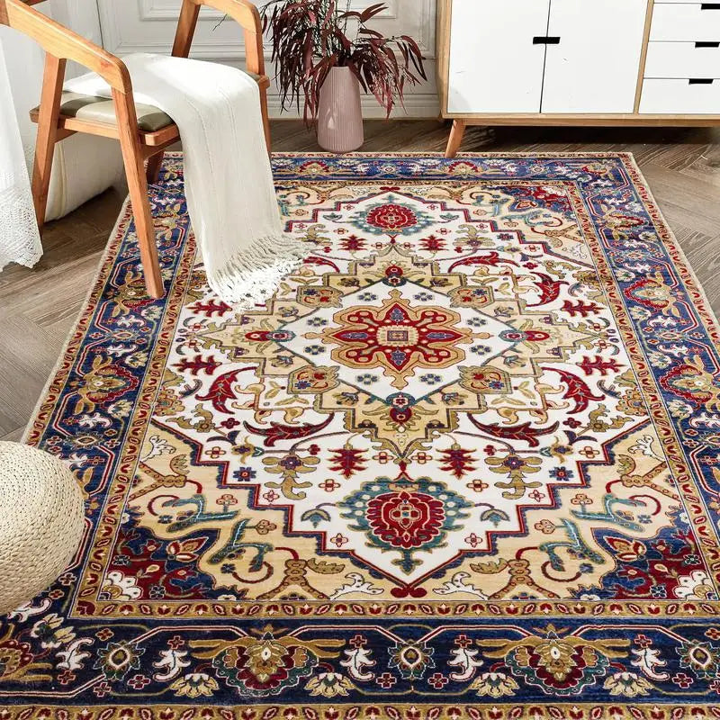6x9 Vintage Bohemian Washable
