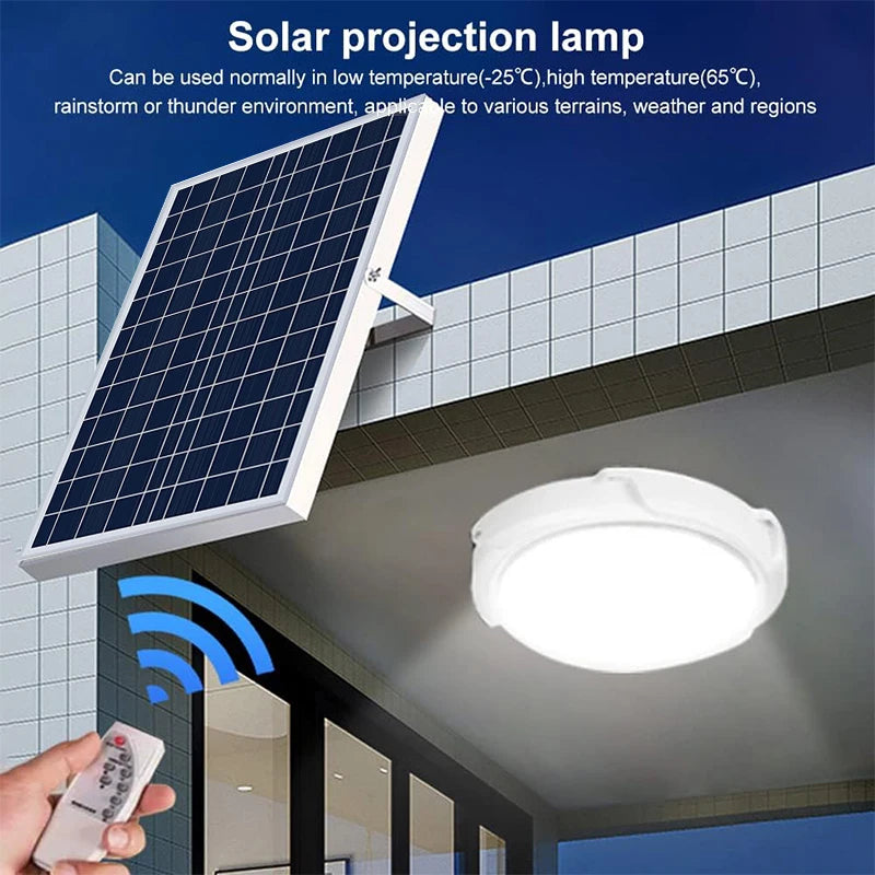 Waterproof Double-headed LED Solar Light
