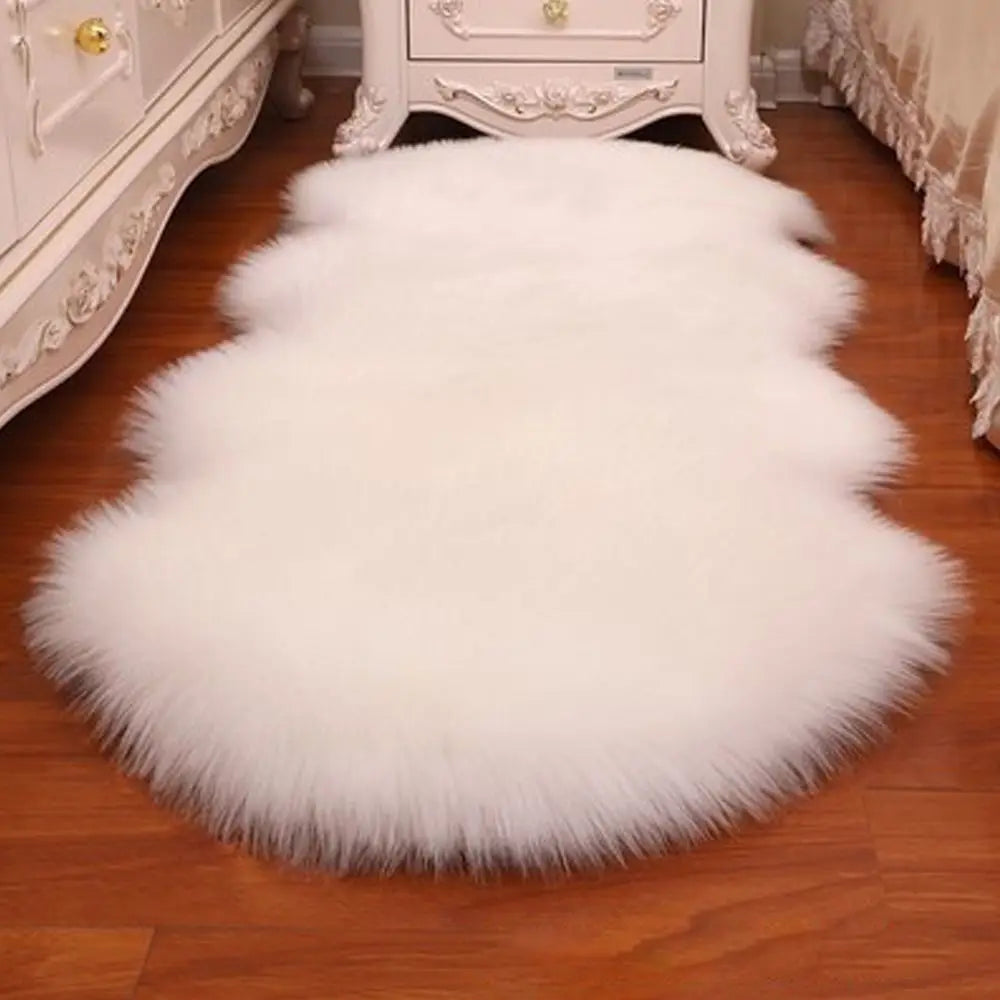 22x20 Washable Fluffy Sheepskin Rug