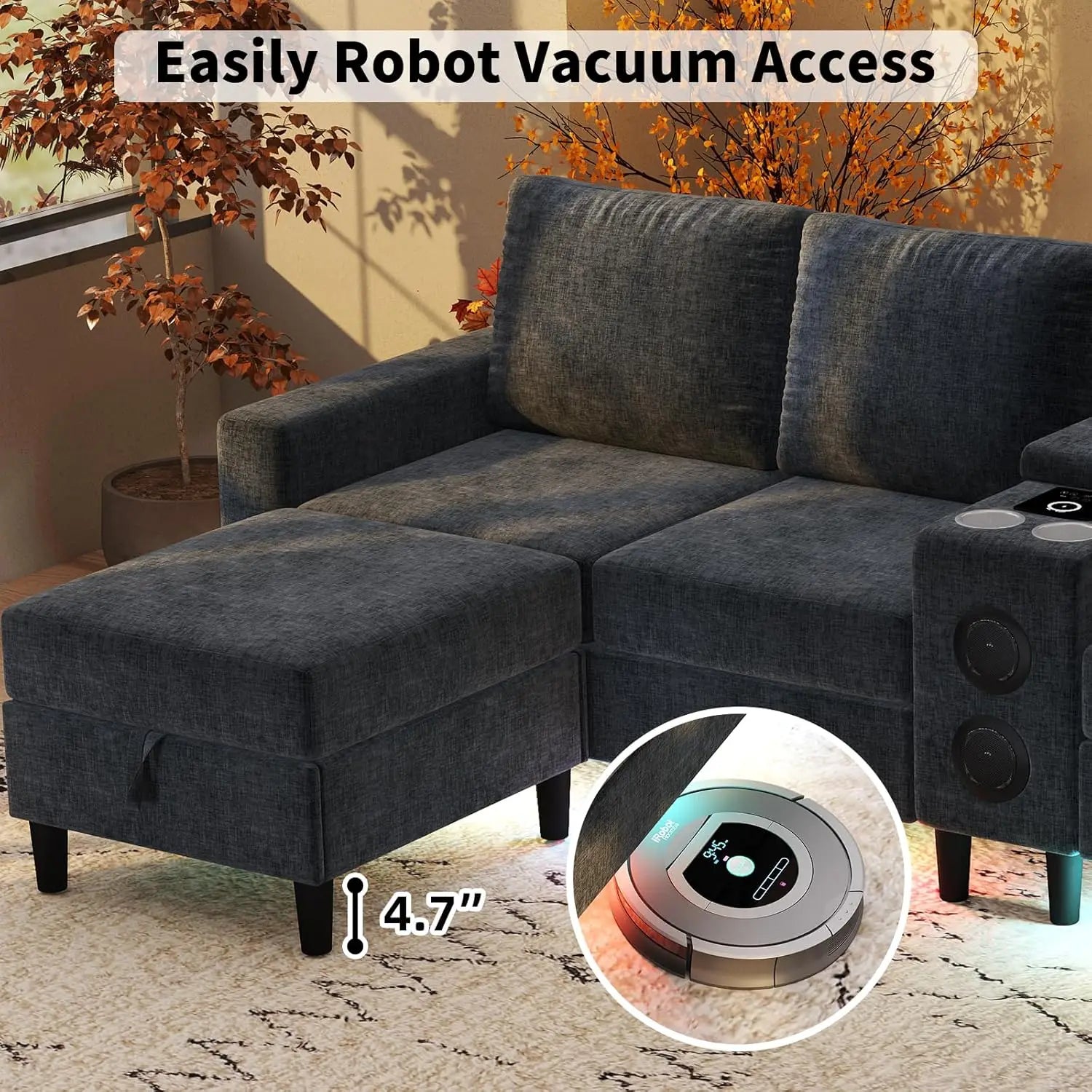6 Seat Sectional Sofa