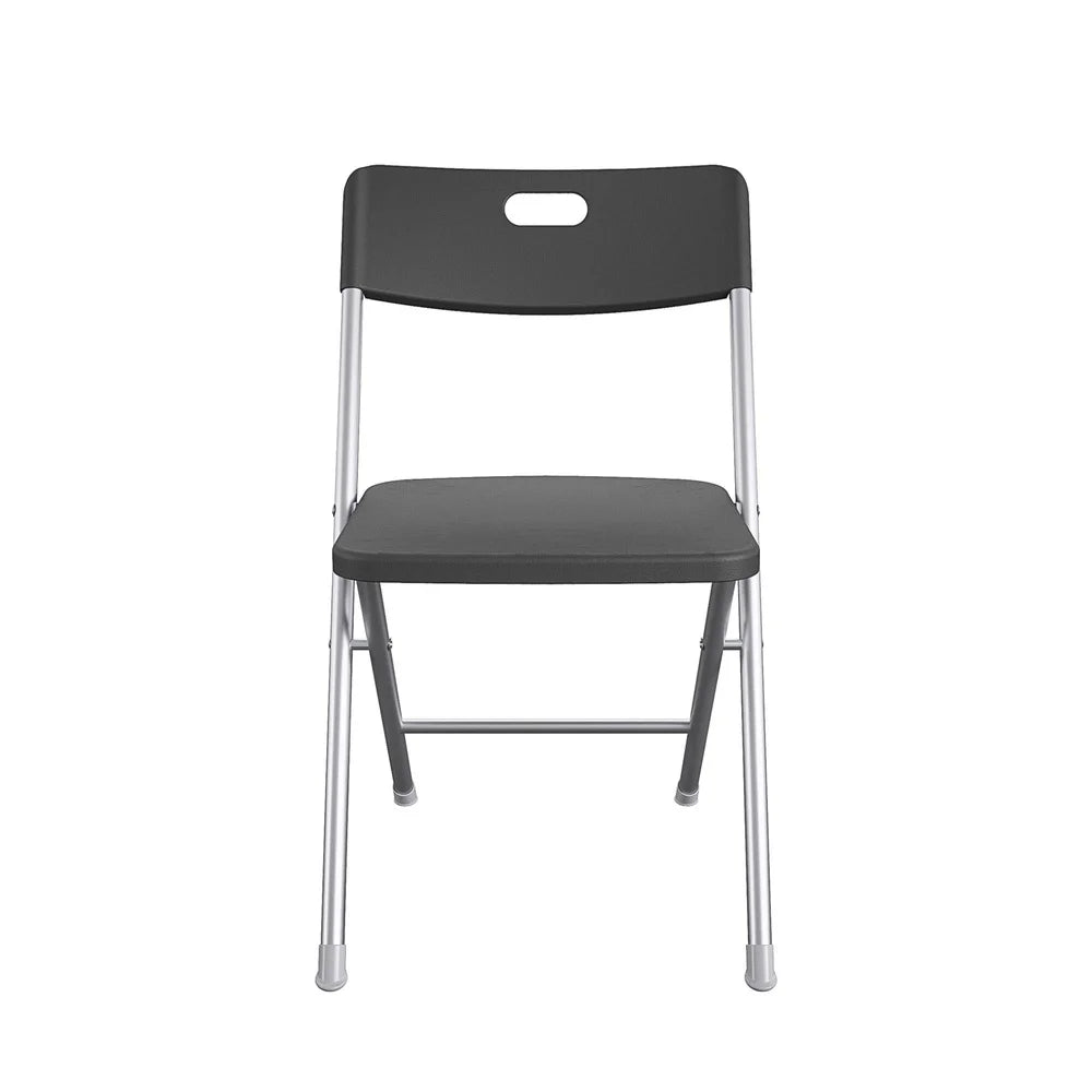 Resin Folding Chair w/Steel Frame