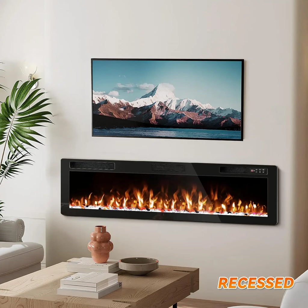 72 Inch Electric Fireplace Inserts