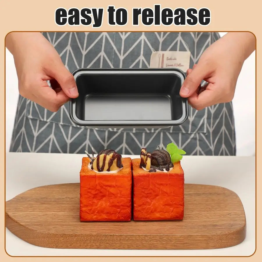 12 Pcs Mini Loaf Pan Non-Stick