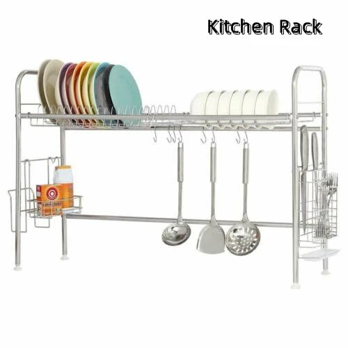 2Tier Dish Rack Stainless Steel