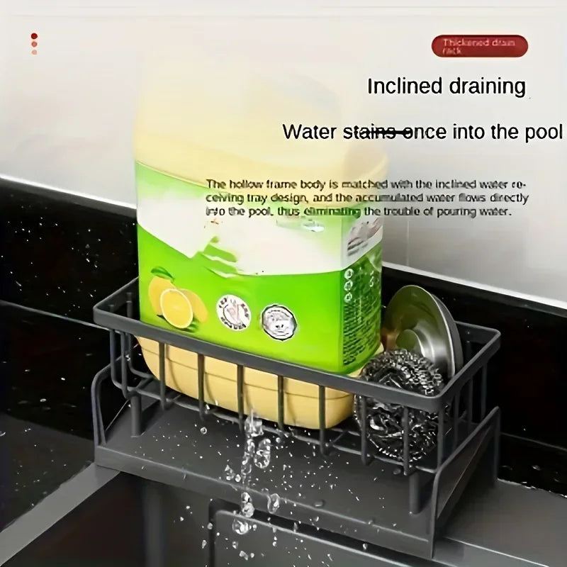 Sink Organizer Multi-Use Sponge Soap