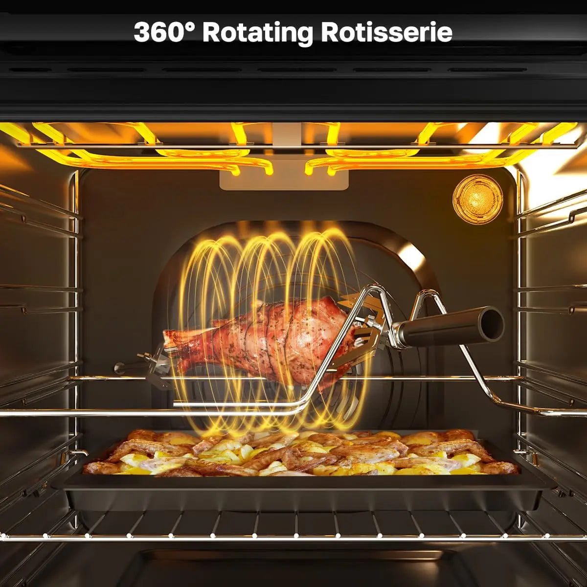 24 Inch Electric Wall Oven, 2.6 Cu.Ft, Convection