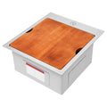 Kitchen Sink Stainless workstation Cutting Board