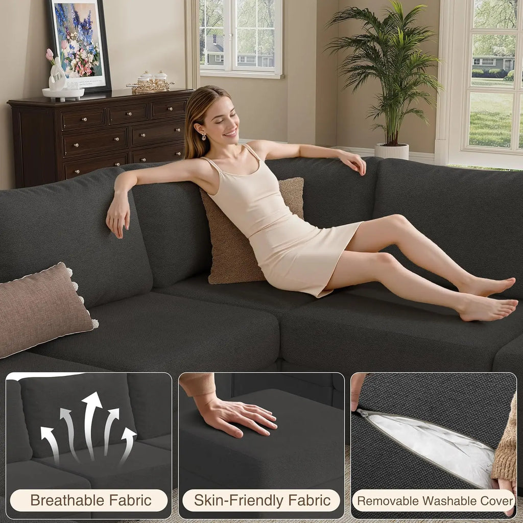 Large Modular Sectional Sofa
