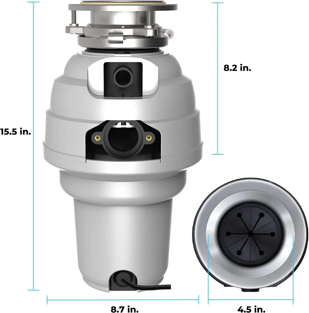 1.25 HP Disposal 3-Bolt Mount System