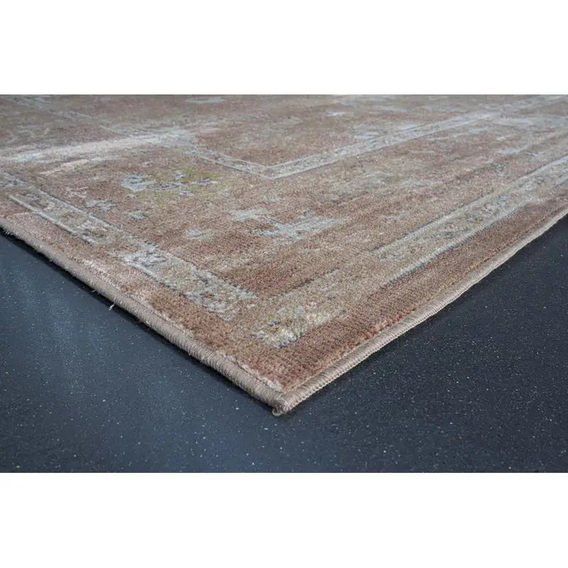 5,25x7.5 Beige/Ivory/Green/Viscose