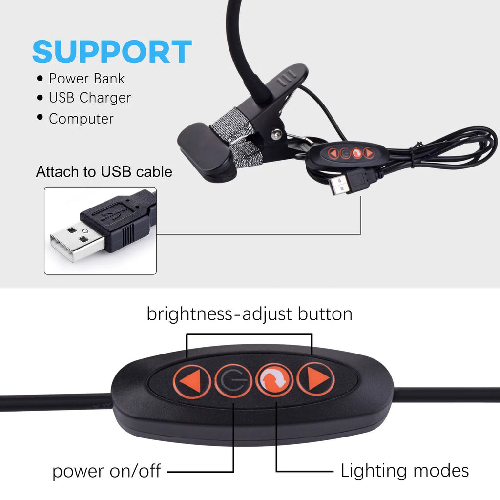 5W LED Clip-on Lamp