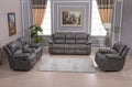3PC Bonded Leather Reclining Set