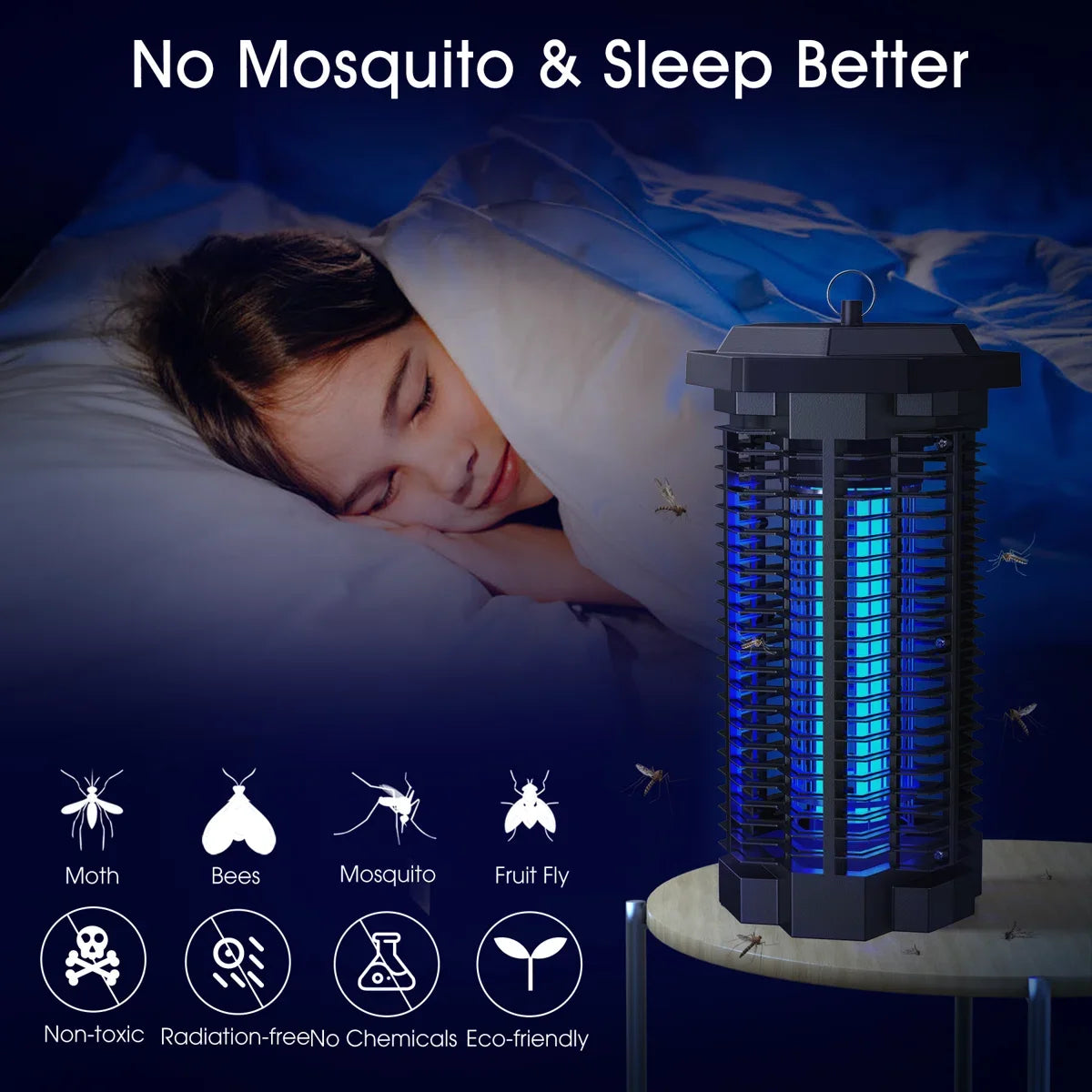 7.1" 4000V Waterproof Electric Zappers