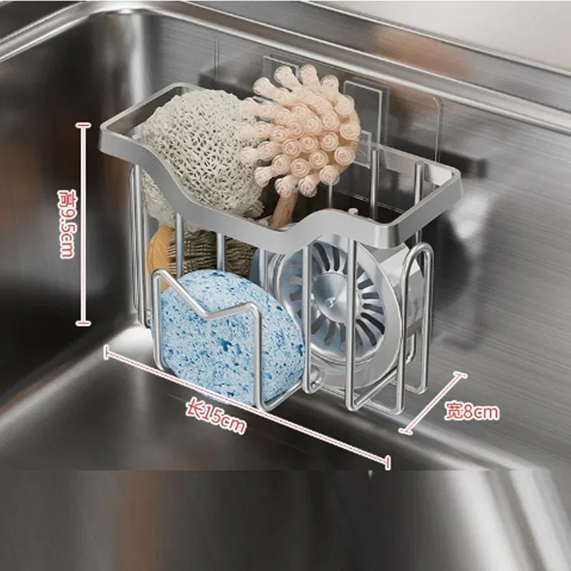 Multifunctional Sink Organizer Stainless