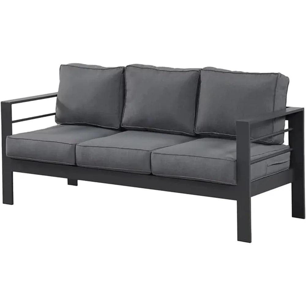 All-Weather Aluminum Patio Sofa