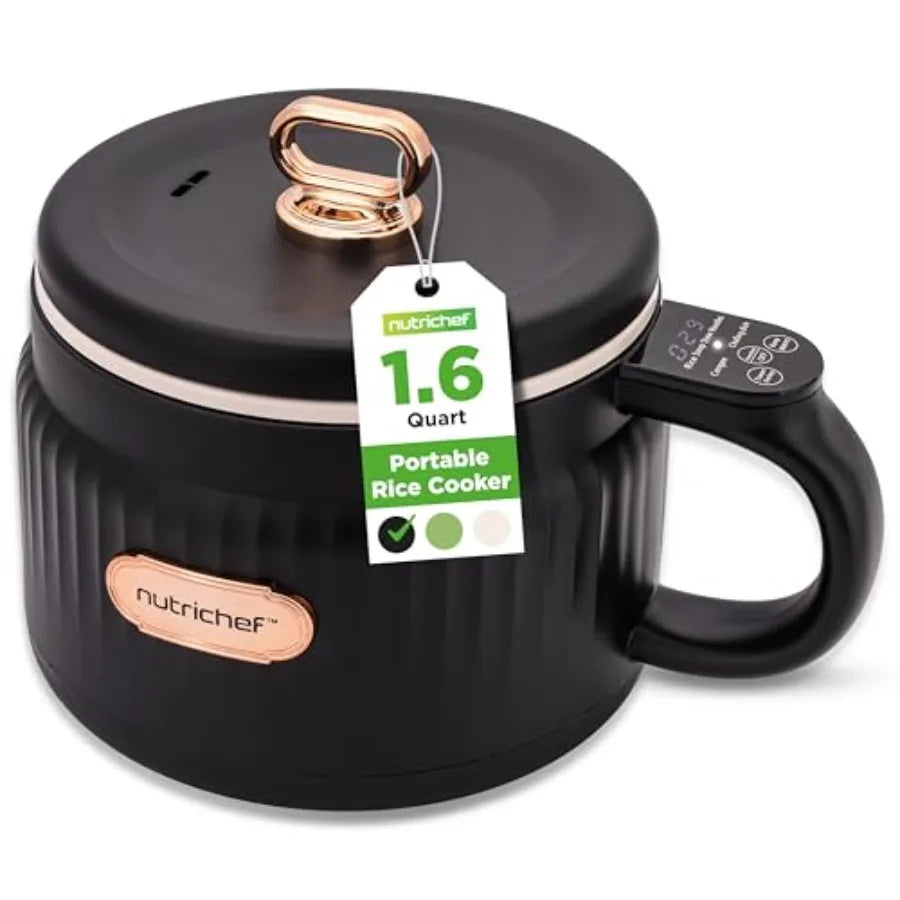 1.6 QT Portable Electric Rice Cooker