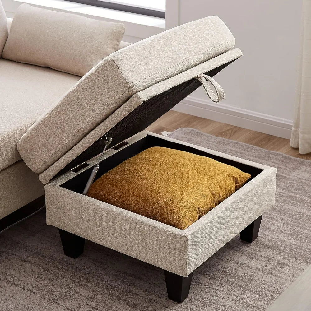 101" L-Shaped Modular Sectional