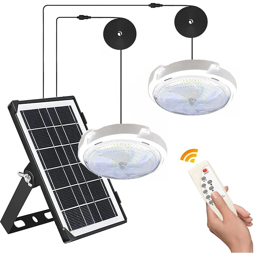 Waterproof Double-headed LED Solar Light