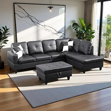103.5" Oversized Sectional Couch L-Shaped